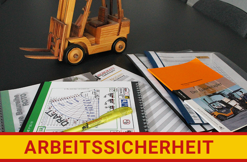 Arbeitssicherheit-Button