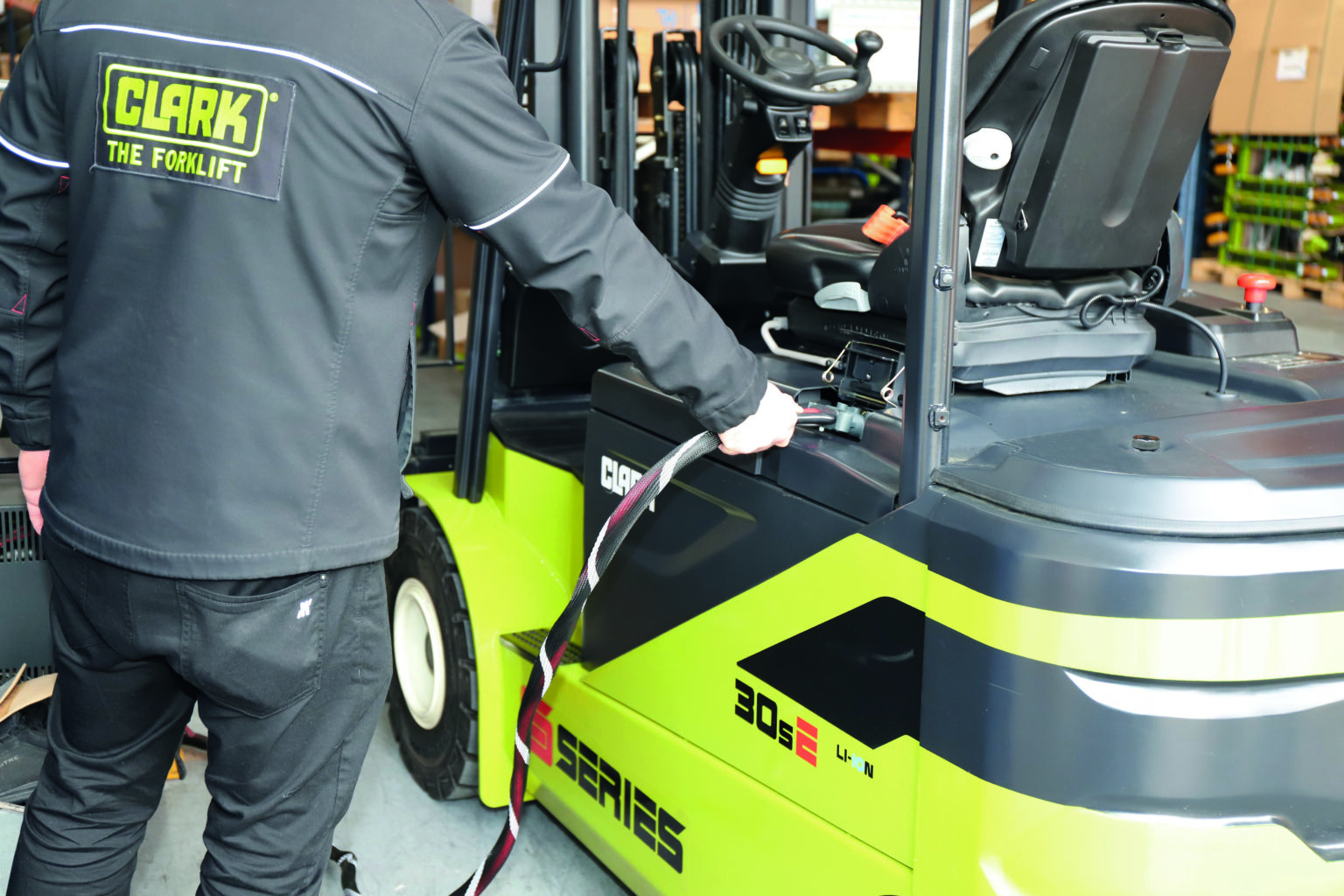 CLARK Elektrostapler SE30s