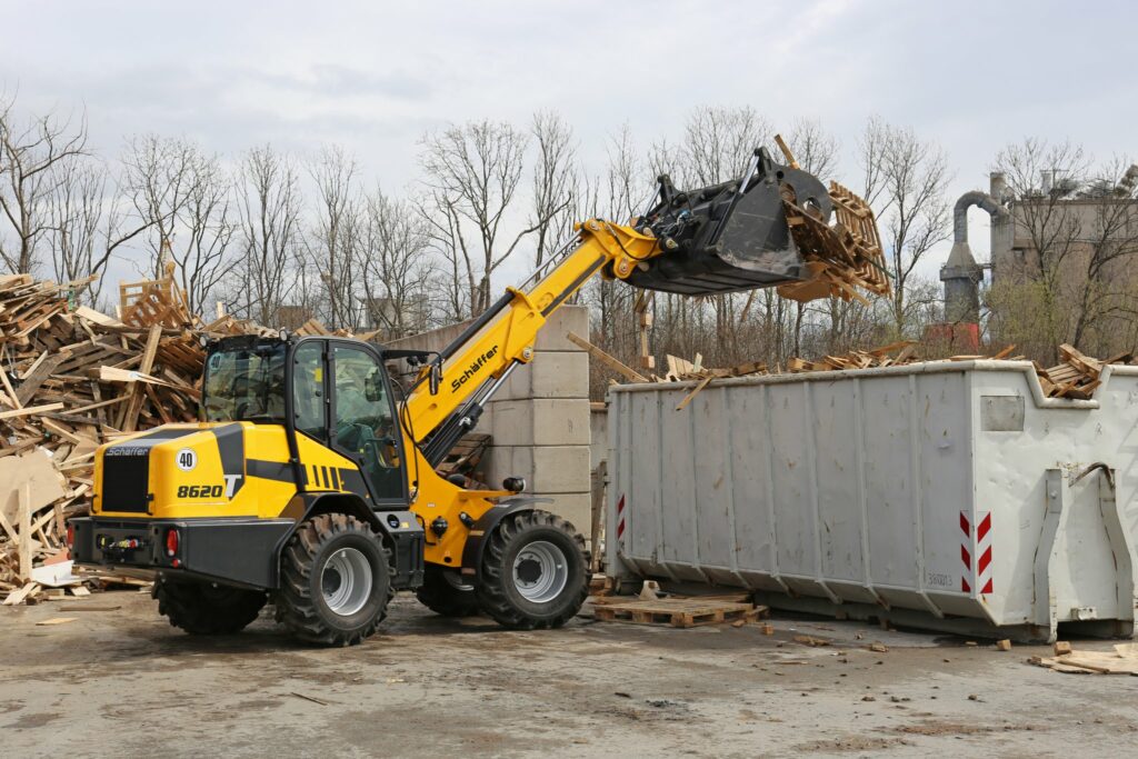 Schäffer Teleradlader 8620