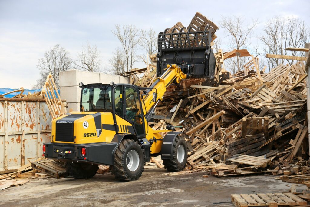 Schäffer Teleradlader 8620