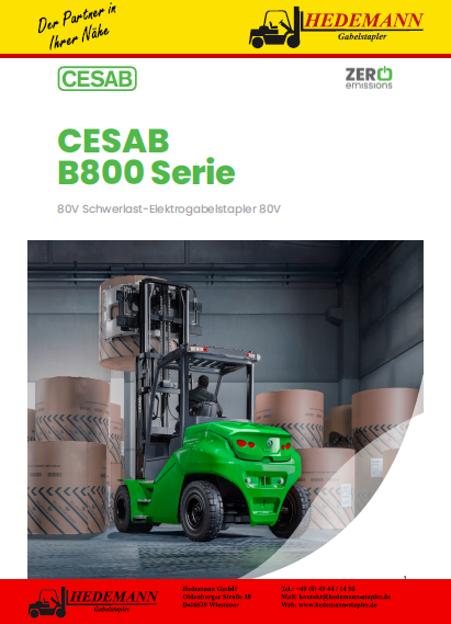Cesab-Elektrostapler-B800-Datenblatt