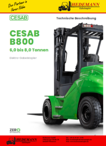 Cesab-Elektrostapler-B800-Datenblatt