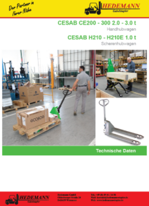 Cesab-Handhubwagen-CE200-H200-Datenblatt