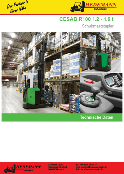 Cesab-Schubmastlader-R100-Datenblatt